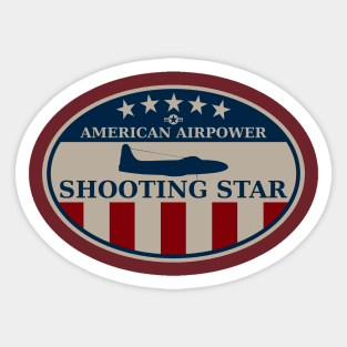 P-80 Shooting Star Sticker